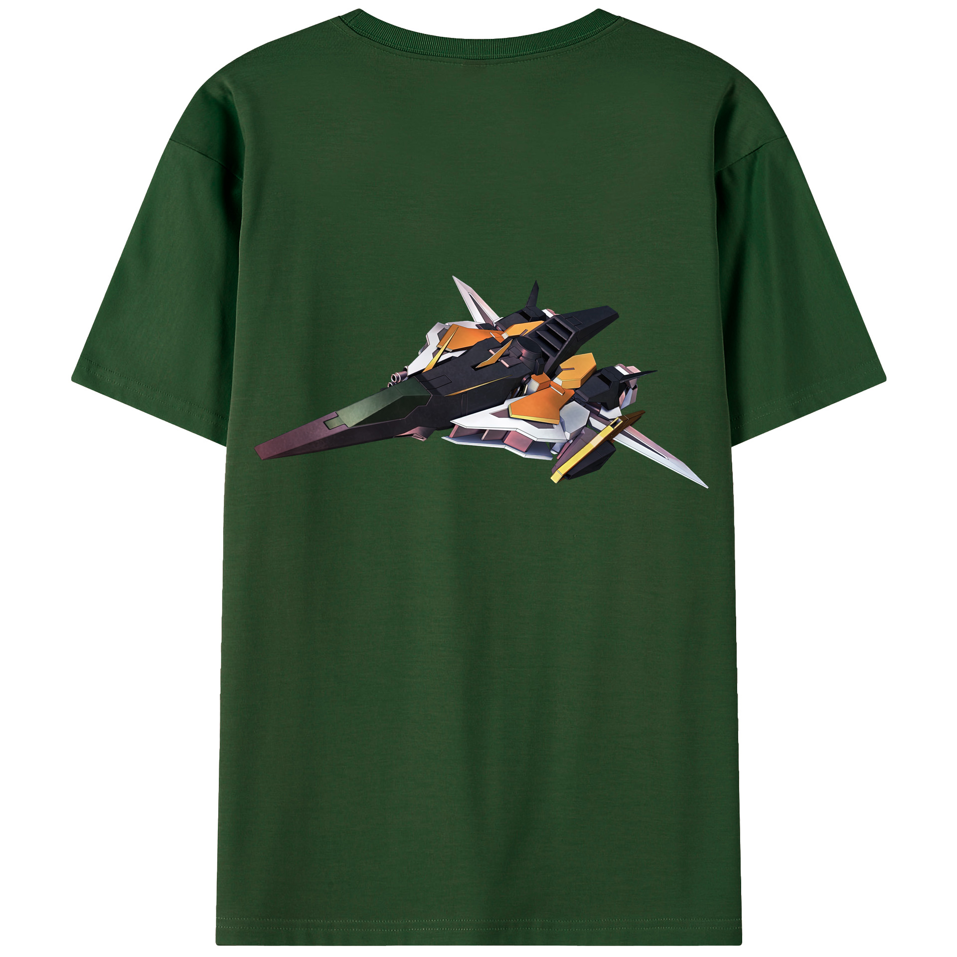 （画像用） 機動戦士ガンダム Mobile Suit Gundam 綿100％半袖Tシャツ（背面プリント）